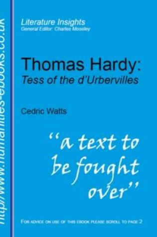 Cover of Thomas Hardy