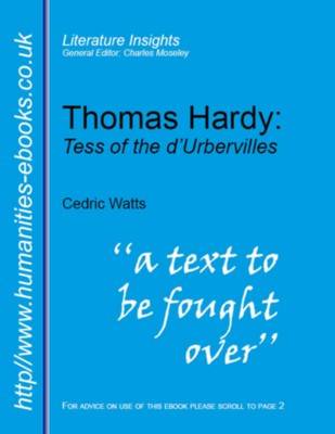 Book cover for Thomas Hardy