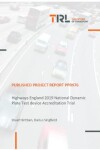 Book cover for Highways England 2019 National Dynamic Plate Test device Accreditation Trial