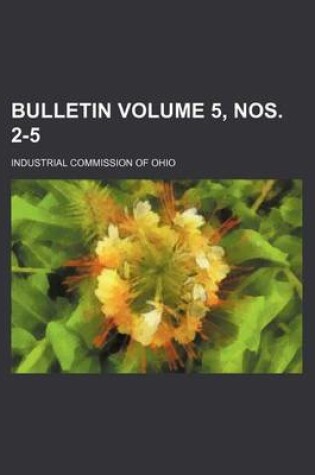 Cover of Bulletin Volume 5, Nos. 2-5