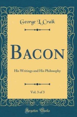 Cover of Bacon, Vol. 3 of 3