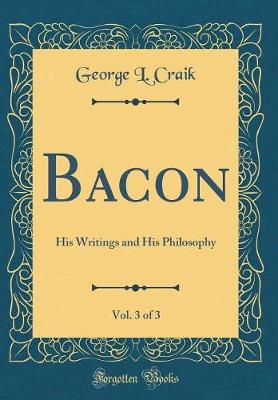 Book cover for Bacon, Vol. 3 of 3