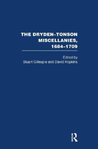 Cover of Dryden-Tonson Misc V5