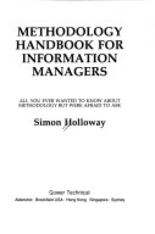 Cover of Methodology Handbook for Information Managers