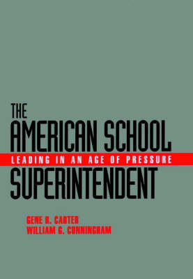 Book cover for The American School Superintendent