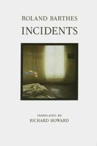 Cover of Incidents