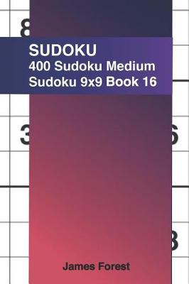 Book cover for 400 Sudoku Medium Sudoku 9x9