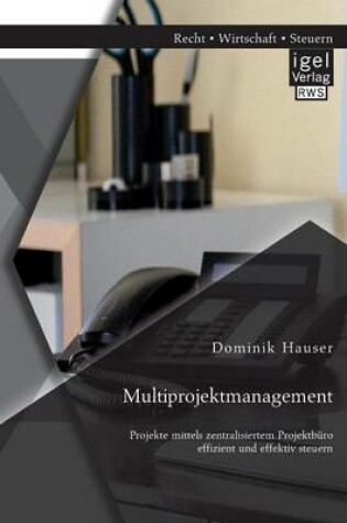 Cover of Multiprojektmanagement