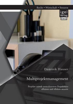 Book cover for Multiprojektmanagement