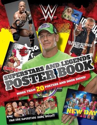 Cover of WWE Superstars and Legends Poster Book