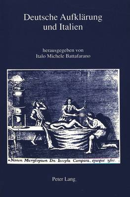 Cover of Deutsche Aufklaerung Und Italien