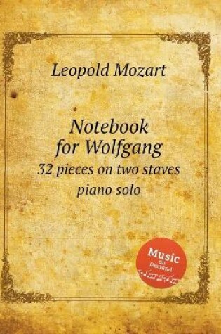 Cover of Notebook for Wolfgang