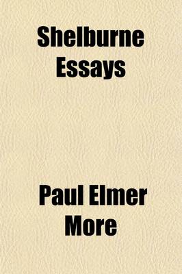 Book cover for Shelburne Essays (Volume 1); Shelburne Essays