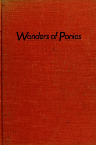 Cover of Wonders of Ponies