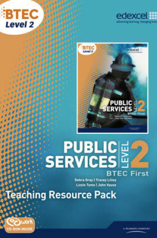 Cover of BTEC Level 2 First Public Services Teacher Resource Pack