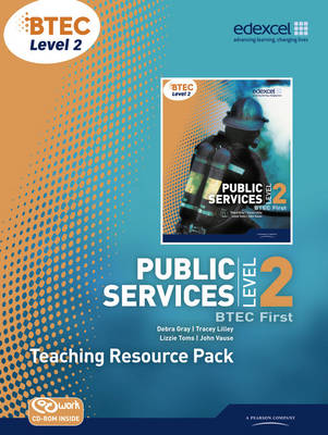 Book cover for BTEC Level 2 First Public Services Teacher Resource Pack