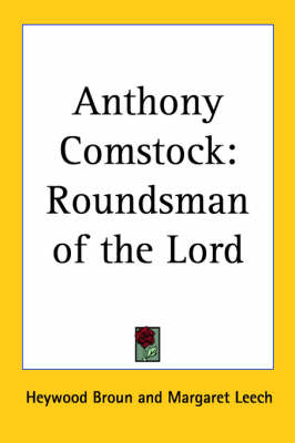 Book cover for Anthony Comstock