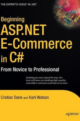 Cover of Beginning ASP.NET E-Commerce in C#