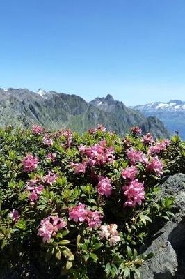 Book cover for Wild Rhododendron Flowers Along a Mountain Hiking Trail Journal