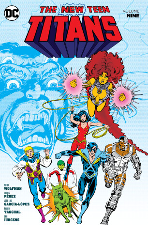 Book cover for New Teen Titans Volume 9