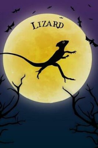 Cover of Basilisk Lizard Notebook Halloween Journal