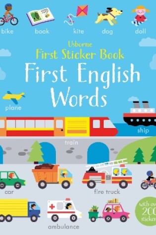 Cover of First Sticker Book First English Words