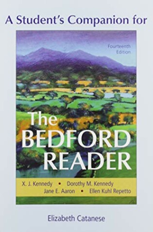 Cover of Student Companion for the Bedford Reader