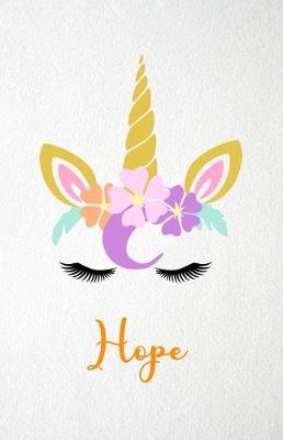 Book cover for Hope A5 Lined Notebook 110 Pages