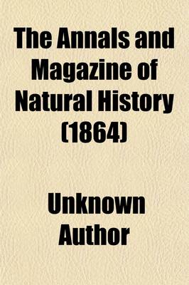 Book cover for The Annals and Magazine of Natural History (1864)