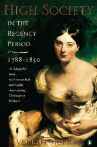 Cover of High Society in the Regency Period