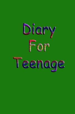 Book cover for Diary For Teenage