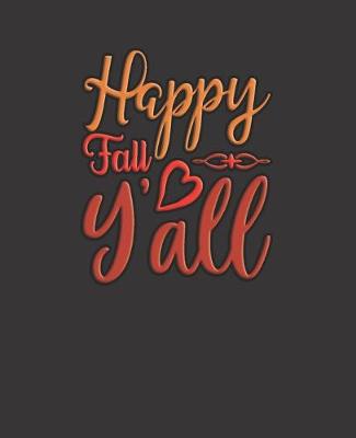 Book cover for Happy Fall Y'All