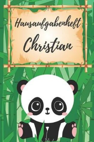 Cover of Hausaufgabenheft Christian