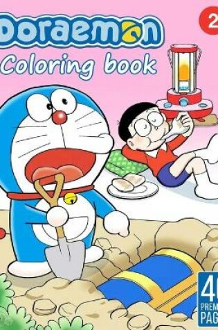 Cover of Doraemon Coloring Book Vol2