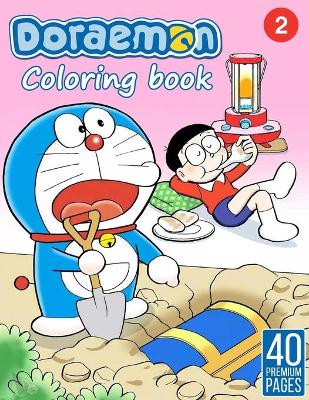 Book cover for Doraemon Coloring Book Vol2