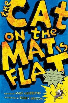 Book cover for The Cat on the Mat is Flat