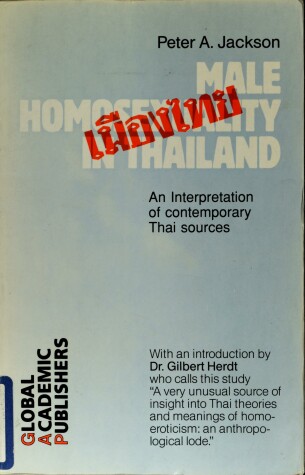 Book cover for Male Homosexuality in Thailand