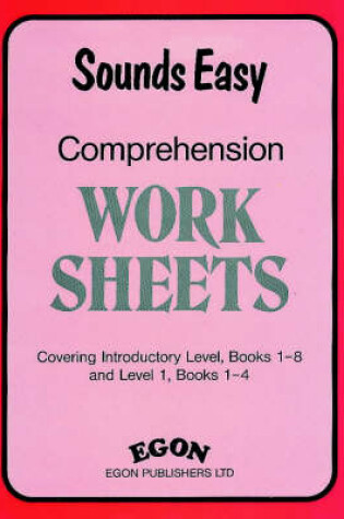 Cover of Sounds Easy Comprehension Worksheets