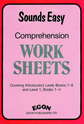 Cover of Sounds Easy Comprehension Worksheets