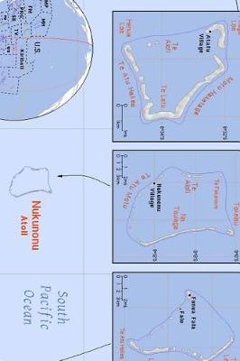 Book cover for Modern Day Color Map of Tokelau Journal