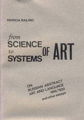 Cover of From Science to Systems of Art
