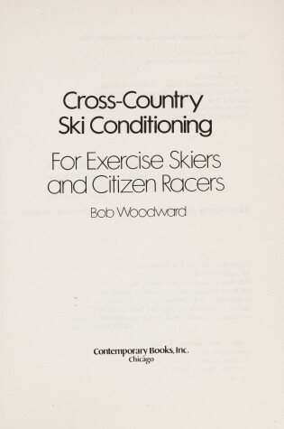 Cover of Cross Country Ski Conditioning