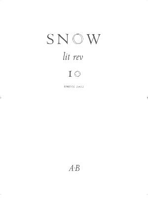 Cover of Snow lit rev 10