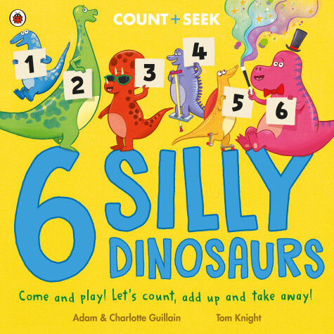 Book cover for 6 Silly Dinosaurs
