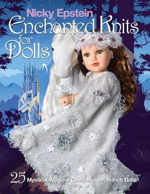 Book cover for Nicky Epstein Enchanted Knits for Dolls