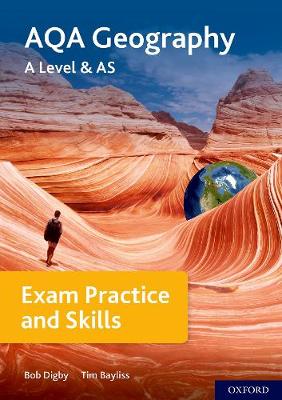 Book cover for AQA A Level Geography Exam Practice