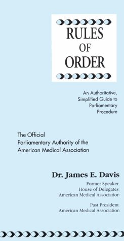 Book cover for Rules of Order