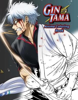 Book cover for Gintama Anime Coloring Book