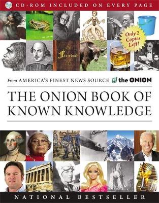 Book cover for The Onion Book of Known Knowledge