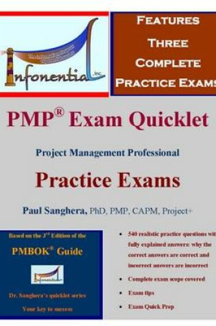 Cover of Pmp Exam Quicklet